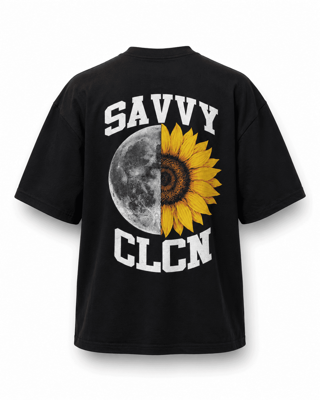 Oversize Tee Bloom Phase back view